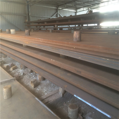 A36 Q345 S355 Ms Schwarzes Stahlblech Metall Warmgewalzte Niedrigkohlenstoffstahlplatte