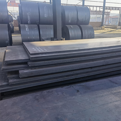 Standard AISI Ss400 Q235 Q345 Ms Eisen schwarze Bleche Metall warmgewalzte Kohlenstoffstahlspule