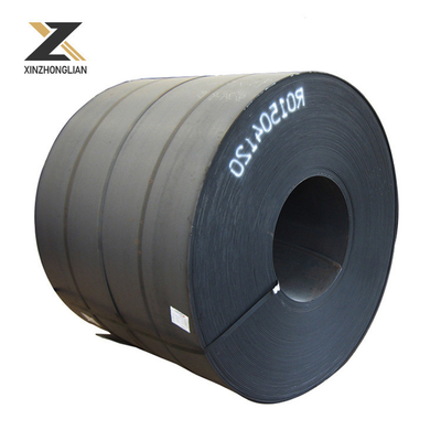 ASTM Ss400 S355 S235 Q345 Q235 Warmgewalzte Kohlenstoffarme Stahl Ms Coil HRC mit 2% Toleranz