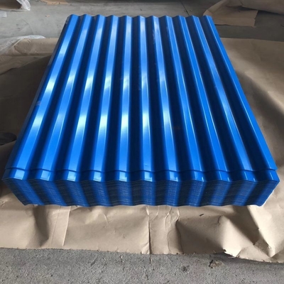 DX51D SGCC Grade 0,12-0,85 mm PPGI/PPGL/Gi Wellblech 30-150 g Hot-DIP Galvanized Dachplatte Dachplatte Beschichtete Stahlbleche