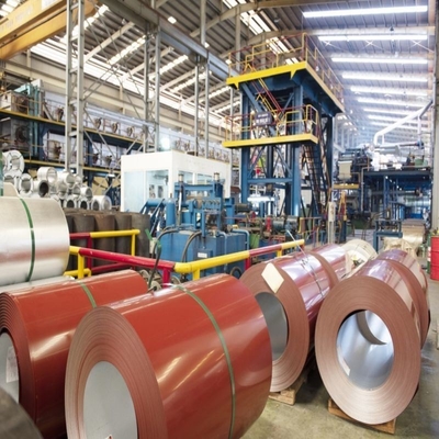 CGCC-Grad vorgefärbte galvanisierte Stahldachplatte mit Spirale Innen Durchmesser von 508/610 mm