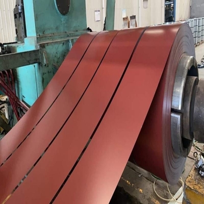 PPGI/PPGL Farbvorlackierte galvanisierte Stahlspule für Dachdecken 0,12-1,5 mm gehärteter Stahl