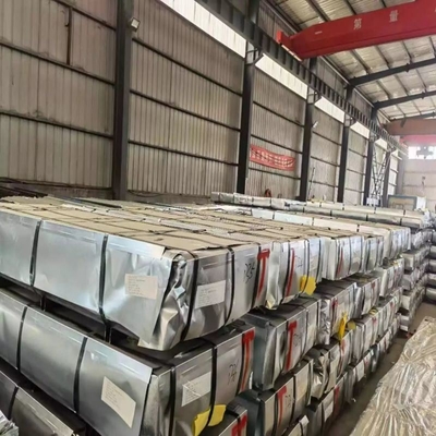 Vorbeschichtung von galvanisierten Stahlplatten für Metallgewölbte Bleche durch die wichtigsten Stahllieferanten