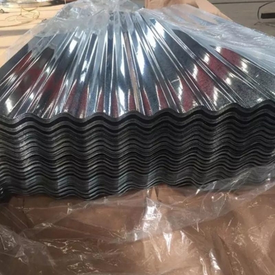 0.12-0.85mm Wellblech 30-150g Hot-DIP Galvanized Dachplatte mit SPCC-Klasse