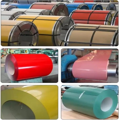 JIS-Standard PPGI/PPGL-Spule für farblich beschichtete galvanisierte Stahlbleche in der Architektur