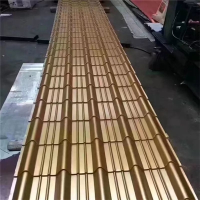 Hoch korrosionsbeständige Dx52D galvanisierte ASTM/DIN/JIS/BS-Dachgewölbte Stahlbleche