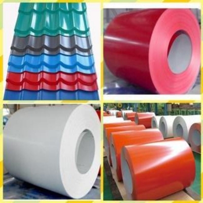 Eisenblech-Dachmaterial 2 mm Warmgewalzte Stahlspule PPGI/PPGL G350 G550 Ral90 Vorlackierte galvanisierte Zinkbeschichtung
