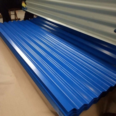 Anpassung Farbe Metall Baustoff Wellstoffverzinktes Stahldachblech