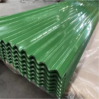 Vorlackierte 0,47 mm Zinkbeschichtete Verzinkte Stahlstreifen Welldecken