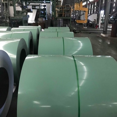 PPGI PPGL-Dachspule Verhärteter Stahl 0,13-2,0 mm Farbvorlackierte galvanisierte Stahlspule