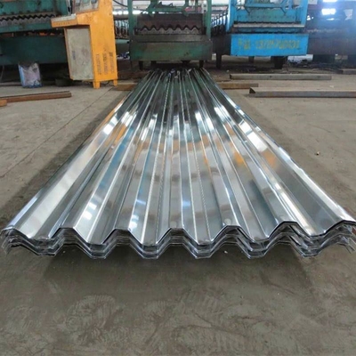 Galvanisierter Stahl Gi Zink beschichtet Eisen Metall Dachplatte 0,6 mm 0,8 mm 1,2 mm Z80g Z100g