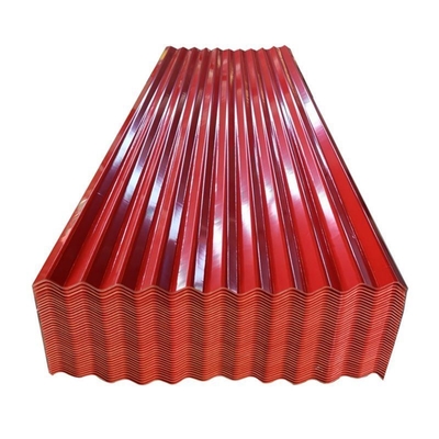 Stahlplatte Wellplatte 0,1-2,0 mm Dicke 30-275 g Hot-DIP Galvanized Dachplatte