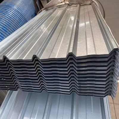 Zinkbeschichtete Verzinkte 26 28 Gauge Gi Bwg30 Bwg32 G90 G60 Wellmetall-Dachplatte
