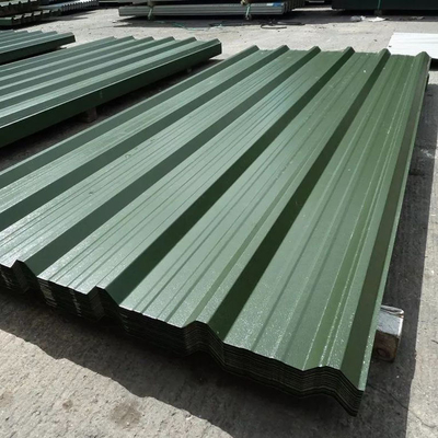 Zinkbeschichtete Verzinkte 26 28 Gauge Gi Bwg30 Bwg32 G90 G60 Wellmetall-Dachplatte