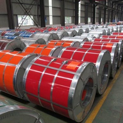 PPGI/PPGL Galvanisierte Welldecke aus Stahlbleche Plattenkohle 0,1 mm-1,5 mm*12,7 mm-1500 mm