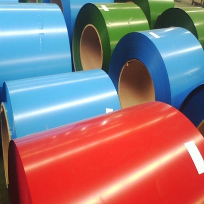 Vorlackierte Stahlspirale/Streifen PPGI/PPGL für Stoffplatten 0,1 mm-1,5 mm*12,7 mm-1500 mm