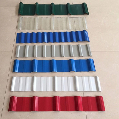 Verzinktes PVC-ASA-UPPVC-Trapezförmiges Wellstoffverzinktes Dachblech