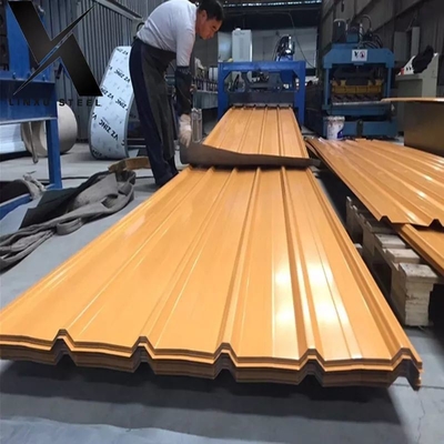 Farbbeschichtetes Welldach aus galvanisierter Bleche Metalldach/Gi Wellstahlbleche