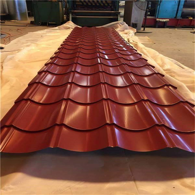 Farbbeschichtetes Welldach aus galvanisierter Bleche Metalldach/Gi Wellstahlbleche