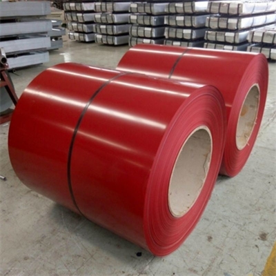Farbbeschichtete Oberfläche 0,12 mm-0,6 mm Versorgung Primär vorgefärbte Stahlspule Roll PPGL PPGI-Spule