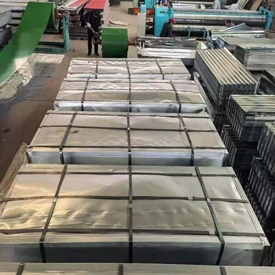1219/1250/1500/2200mm Dx51d Z275 Verzinktes Stahlblech für die Dachdeckung Zink-Eisenmaterial