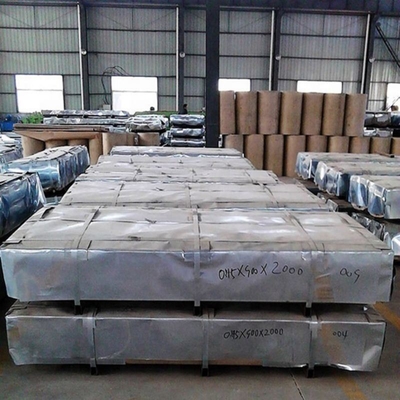 Dx51d Gi Z275 Zinkbeschichtung galvanisierte Welldachplatte für Lager