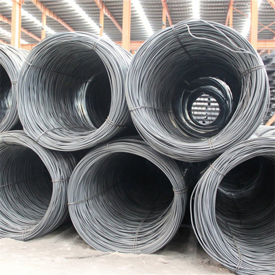 ASTM-Standard Hot DIP Galvanized Black Surface Low Carbon Steel Wire Rod für das Bauen