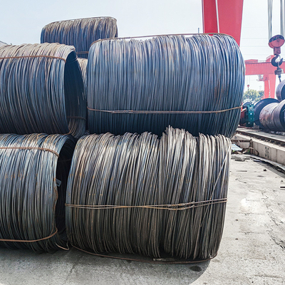 ASTM-Standard Hot DIP Galvanized Black Surface Low Carbon Steel Wire Rod für das Bauen