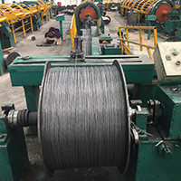 ASTM-Standard Hot DIP Galvanized Black Surface Low Carbon Steel Wire Rod für das Bauen