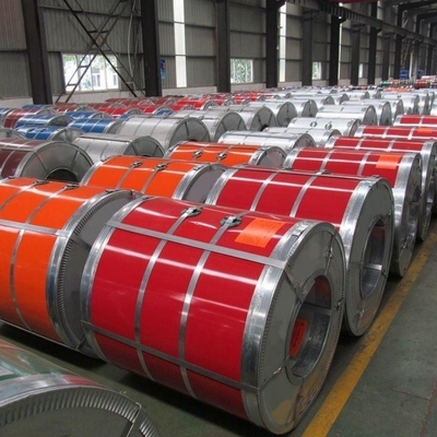 Vorgefärbte Stahlspule PPGI Galvanized Steel Color Coated Steel Coils mit SGCC-Klasse