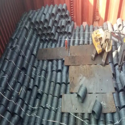 Schwarze Oberfläche Kohlenstoffstahl Metalldrahtstange für Verpackungen aus heißem DIP-Verzinkung