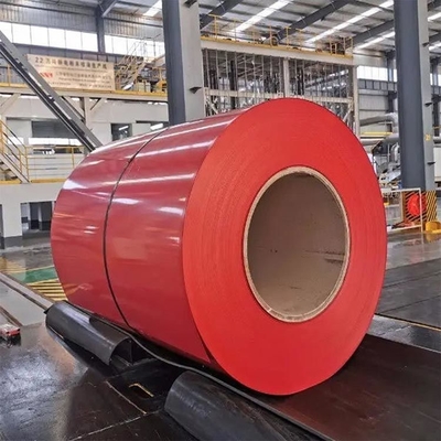 Zink-Gi-Beschichtung Flachstahl doppelt beschichtet Farbe lackierte Metallrollenfarbe Verzinkte Zinkbeschichtung 0,6 mm PPGI PPGL