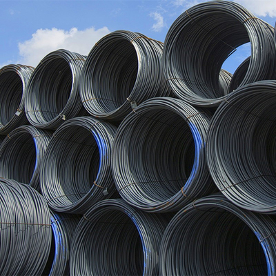 SAE1008 6,5 mm Warmgewalzte Drahtstange aus Kohlenstoffstahl mit 1% Toleranz und JIS-Standard