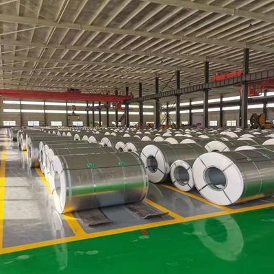 Galvanisierte Oberfläche Q235 Spulen mit Fingerabdruck / Hautpass / Öl / Trocken / Chrom