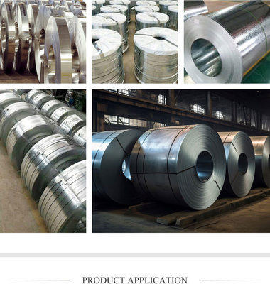 Anpassung Dx51d Dx52D Dx53D CGCC SGCC Z275 0,12-4,0 Hot DIP Galvanisierte Stahlspule