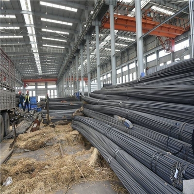HRB335 HRB400 HRB500 BS460 ASTM A615 Gr 60 Warmgewalzte verformte Stahlstange Beton-Eisenstange Anpassung
