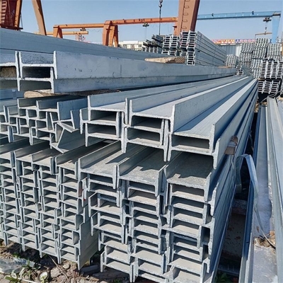 Profilbalken ASTM A36 Stahlverzinkter geschweißter H-Band/I-Band/Kanalbereich Strukturstahl H-Band