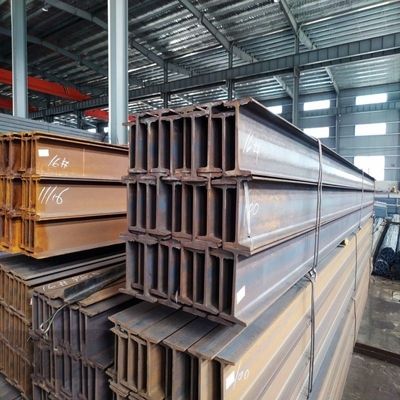 ASTM A36 JIS Warmgewalzte galvanisierte H-Strahlen geschweißt S235jr Strukturstahl I-Strahl Ss400 U-Strahlen für den Bau