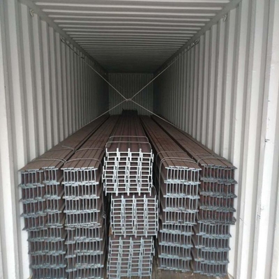 ASTM A36 JIS Warmgewalzte galvanisierte H-Strahlen geschweißt S235jr Strukturstahl I-Strahl Ss400 U-Strahlen für den Bau