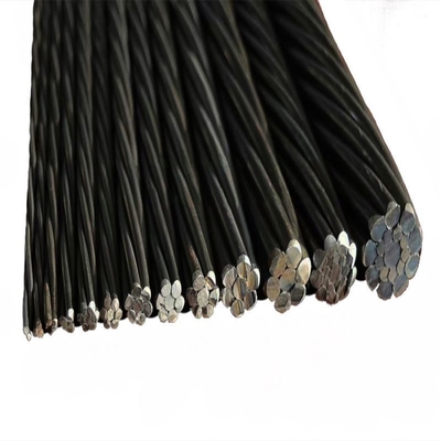 1.0mm-120mm Aufzug galvanisiertes Stahldrahtseil mit glatter Oberfläche