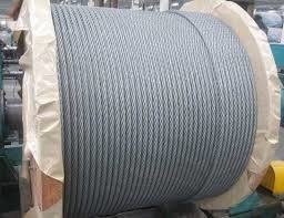 6x7 Iws Galvanisiertes Edelstahldrahtseil zur Normalisierungstechnik und nicht legiert