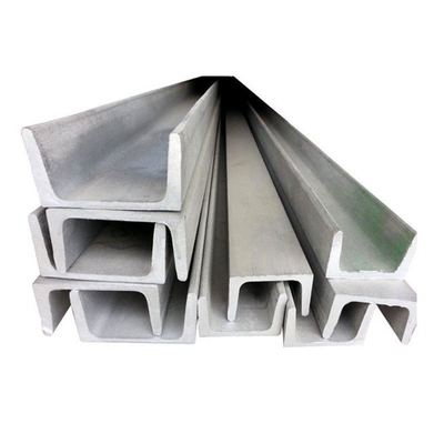 40-550 mm Warmgewalzte C-Kanal-Stahl A36 S235JR Q235 SS400 Verzinkter U-Strahl-Kanal