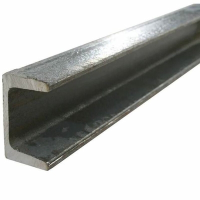 40-550 mm Warmgewalzte C-Kanal-Stahl A36 S235JR Q235 SS400 Verzinkter U-Strahl-Kanal