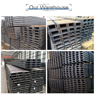 Warmgewalzte C-Kanalstahl S235jr S355jr A36 Ss400 Galvanized Steel Q235 Kanalsektion