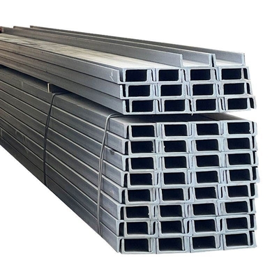 Hot Rolling Galvanized Q235B U-Kanal Stahl mit individueller Breite 40-550 mm