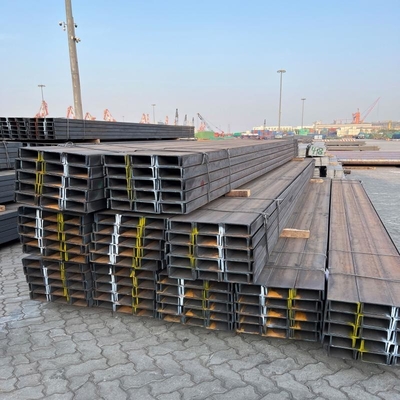 S235jr S355jr A36 Ss400 Stahlprofil warmgewalzt C-Kanal 550 mm Edelstahlrahmen