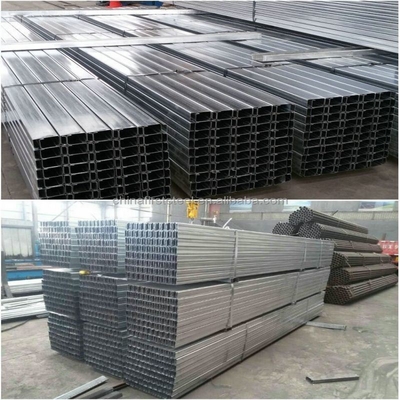Hot Rolling Galvanized U-Beam Stahl U-Kanal Strukturalstahl C-Kanal / C-Profil