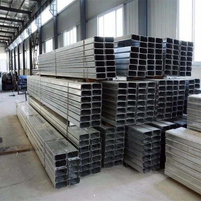 Hot Rolling Galvanized U-Beam Stahl U-Kanal Strukturalstahl C-Kanal / C-Profil
