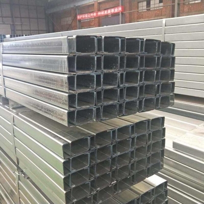Hot Rolling Galvanized U-Beam Stahl U-Kanal Strukturalstahl C-Kanal / C-Profil