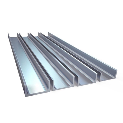 5-12 mm Lai-Stahlverarbeitungsteile Galvanisierte U-Strahl-Stahl-U-Kanal mit glatter Oberfläche